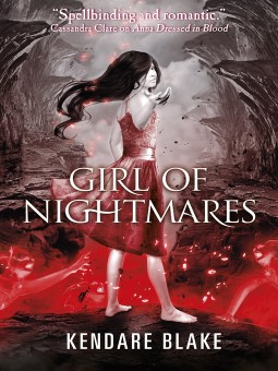 Girl of nightmares book cover